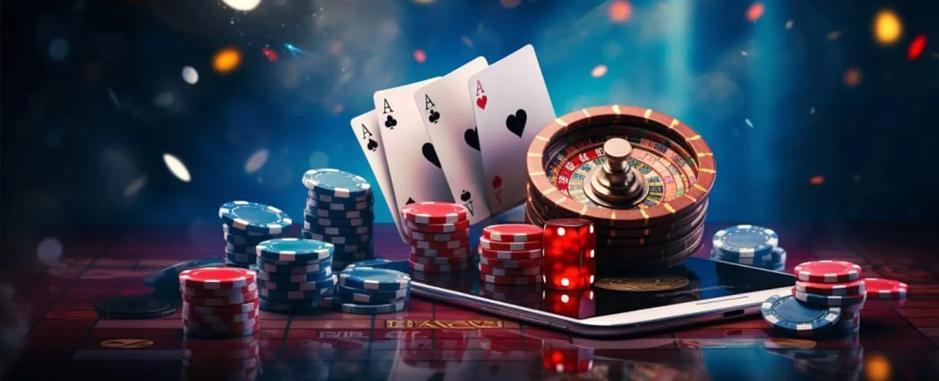 A golden casino chip representing balance in gambling